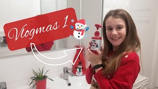 Test świątecznego grającego mydła do rąk ☃️ pomysł na prezent 🎁 VLOGMAS 2021 1 [upl. by Fendig]