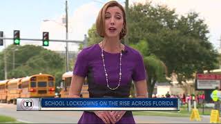 School lockdown incidents are up in Florida but tracking is spotty [upl. by Fosque345]