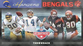 The Freezer Bowl Chargers vs Bengals 1981 AFC Championship [upl. by Rehteh]