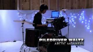 Piledriver Waltz by Arctic Monkeys  Drum Cover [upl. by Gunning964]