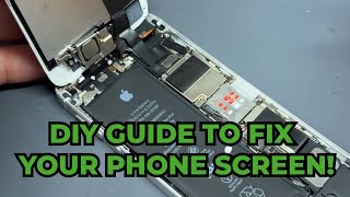 iPhone SE 2016 Screen Replacement Tutorial  DIY Guide To Fix Your Broken Phone Screen [upl. by Gaulin]