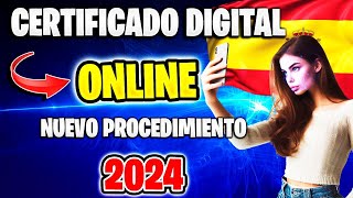 ✅ Cómo Obtener el CERTIFICADO DIGITAL FNMT con NUEVO SISTEMA DE IDENTIFICACIÓN DE VIDEO en España 💻 [upl. by Humfrey]