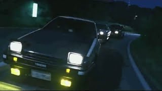 Initial D Movie Final Battle Takumi vs Ryosuke vs Kyoichi Eurobeat [upl. by Ninnette496]