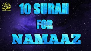 10 surah for namaz  must memorize  Allahu Akbar [upl. by Roswald]