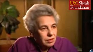 Warsaw Ghetto Uprising Testimony Clips  USC Shoah Foundation [upl. by Nahc]