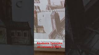 Akademia Zamojska 2024 Wystawa historyczna shorts history historia zamość poland [upl. by Pontone212]