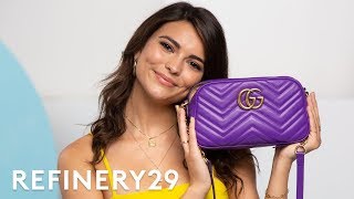 Whats In Kyra Santoros Bag  Spill It  Refinery29 [upl. by Tonneson]