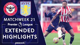 Brentford v Aston Villa  PREMIER LEAGUE HIGHLIGHTS  122022  NBC Sports [upl. by Inol]