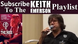 Keith Emerson of Emerson Lake amp Palmer interviewed at the CHILLER EXPO [upl. by Ayama597]