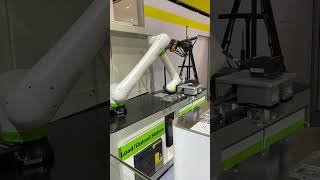 FANUC ROBOT WITH EGU GRIPPER SCHUNK automatizacion fanuc robot [upl. by Neumark]