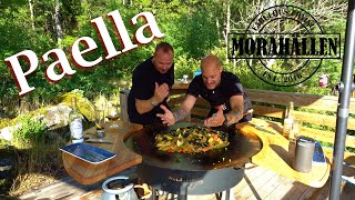 Paella på stekhäll morahällen  Go Mat [upl. by Eruza]