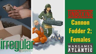 Unboxing Wargames Atlantic Cannon Fodder 2 [upl. by Sessilu]