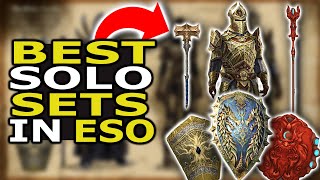 The Best Solo Item Sets for The Elder Scrolls Online  PvE guide [upl. by Leopold]