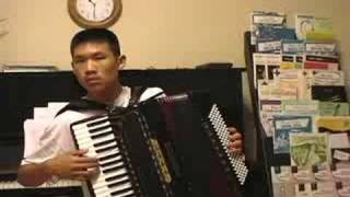 Accordion player Clarinet Polka [upl. by Yasmine]