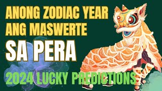 5 Pinaka MASWERTENG ZODIAC na YAYAMAN sa 2024 yearofthedragon swerte 2024predictions [upl. by Adnahcal]