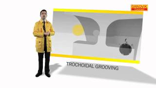 Tips film Grooving  trochoidal turning [upl. by Arlie]