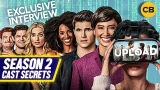 Upload Season 2 Cast Interview Robbie Amell Andy Allo Allegra Edwards Greg Daniels  MORE [upl. by Ijuy]