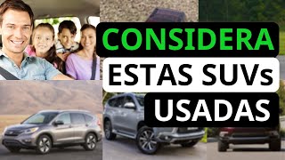 10 SUVs USADAS que SÍ debes comprar [upl. by Ayirp]