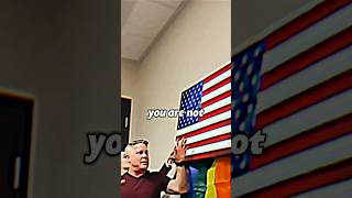 Dad Outraged After 🇺🇸 Flag Removed from Classroom mindfulness [upl. by Mckenzie]