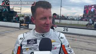 AJ Allmendinger Reflects On Turn 1 Save And 6th Place Recovery [upl. by Agretha]