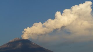 Actividad Volcán Popocatépetl está en vivo [upl. by Blanch]