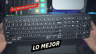 El Mejor Teclado Minimalista  Logitech MX Keys REVIEW En Español [upl. by Westney574]