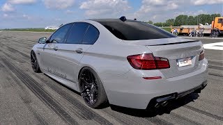 500HP BMW 550i 44 V8 M Sport 0225 KMH Accelerations [upl. by Sremlahc423]