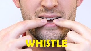 learn how to whistle with your fingers correctly [upl. by Carina]