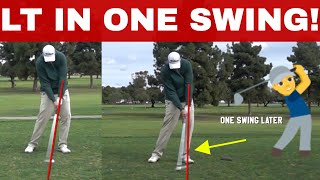 Former Tour Pro helps Amateur Massively improve IMPACT IN ONE SWING Be Better Golf 🏌️ ⛳️ golf [upl. by Eerrehs]