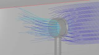 Airflow Through a Dyson Bladeless Fan [upl. by Ellebanna]