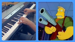 The Full McBain Movie The Simpsons Piano Dub [upl. by Tunnell]