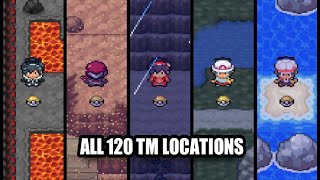 Pokemon Unbound 2111  All 120 TM Locations [upl. by Gnni898]