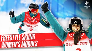 Freestyle Skiing  Womens Moguls finals  Full Replay  Beijing2022 [upl. by Spatola]