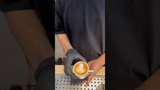 Cortado Rosetta latte art [upl. by Liberati270]