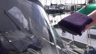 Test Outdoor Cleaner Schwamm von Yachticon  by Yachtfernsehencom [upl. by Niamreg]