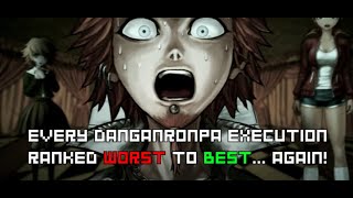 Ranking Danganronpa Executions Worst to Best AGAIN [upl. by Llehcnom]