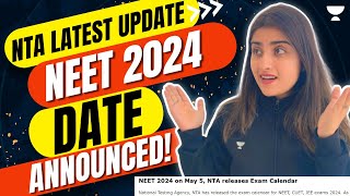 NTA Releases NEET 2024 Exam Date  Official Update  Breaking news  Seep Pahuja [upl. by Suoivatco]