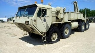 1982 Oshkosh M984 HEMTT Wrecker Truck on GovLiquidationcom [upl. by Pierrette]