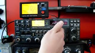 Icom IC751A HF Transceiver  Vintage Icom Ham Radio [upl. by Dulcy]