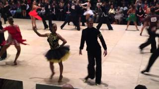 MAC 2014  Artur Tarnavskyy amp Gabrielle Sabler  Champ Latin Cha Cha  Manhattan Amateur Classic [upl. by Auoy]