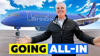 Breeze Airways Goes AllIn on Airbus’s High Tech A220 [upl. by Ellebana]