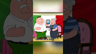 Peter being an Italian 🤣 familyguy [upl. by Naziaf902]