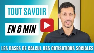 Gestion de la paie  tout sur les bases de calcul des cotisations en 6 minutes [upl. by Dragelin]