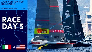 Louis Vuitton Cup  SemiFinals  Day 5  LIVE [upl. by Hollie]