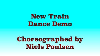 New Train  Line Dance Dance Demo [upl. by Lesak]