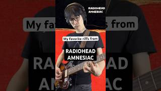 My favorite riffs from amnesiac by Radiohead radiohead guitarcover guitar music kidamnesia [upl. by Asilet]