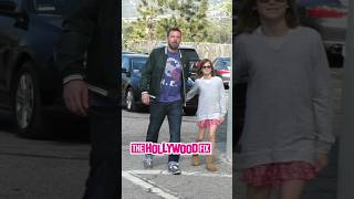 Ben Affleck amp Jennifer Garner Come Together As One To CoParent The Kids At Church In Los Angeles CA [upl. by Rehpotsirk]