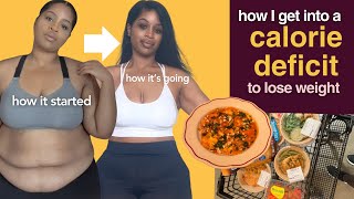 Calorie Deficit Explained How I Lost Almost 70 Pounds [upl. by Ellehsem725]