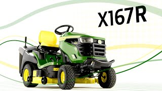 Trattorino X167R  John Deere IT [upl. by Vories]