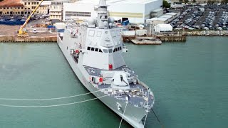 Fincantieri Delivers quotGiovanni delle Bande Nerequot to the Italian Navy [upl. by Lochner910]